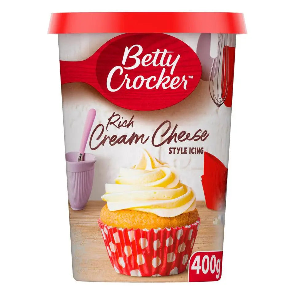 Betty Crocker Poleva Krémový Syr Štýl 400g - OhMyCandyBox
