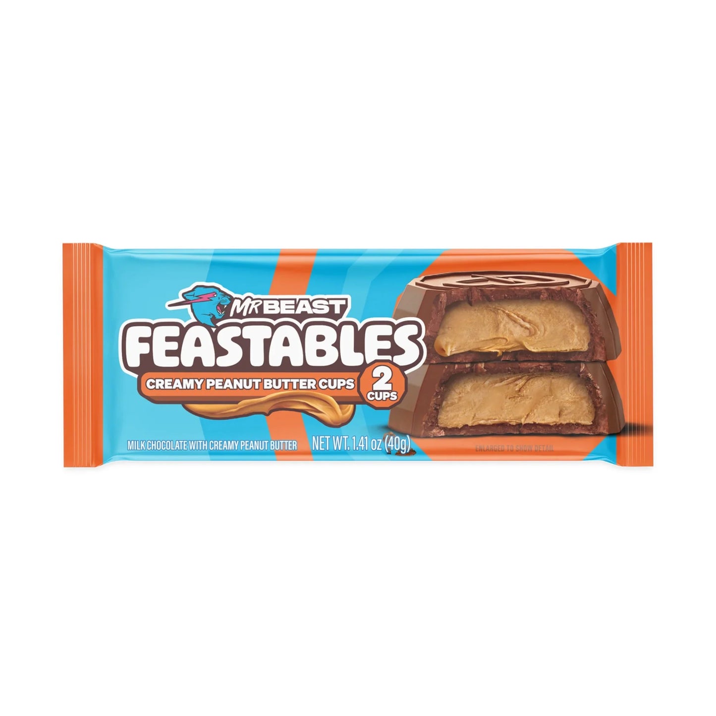 MrBeast Feastables Cups Creamy Peanut Butter 20g