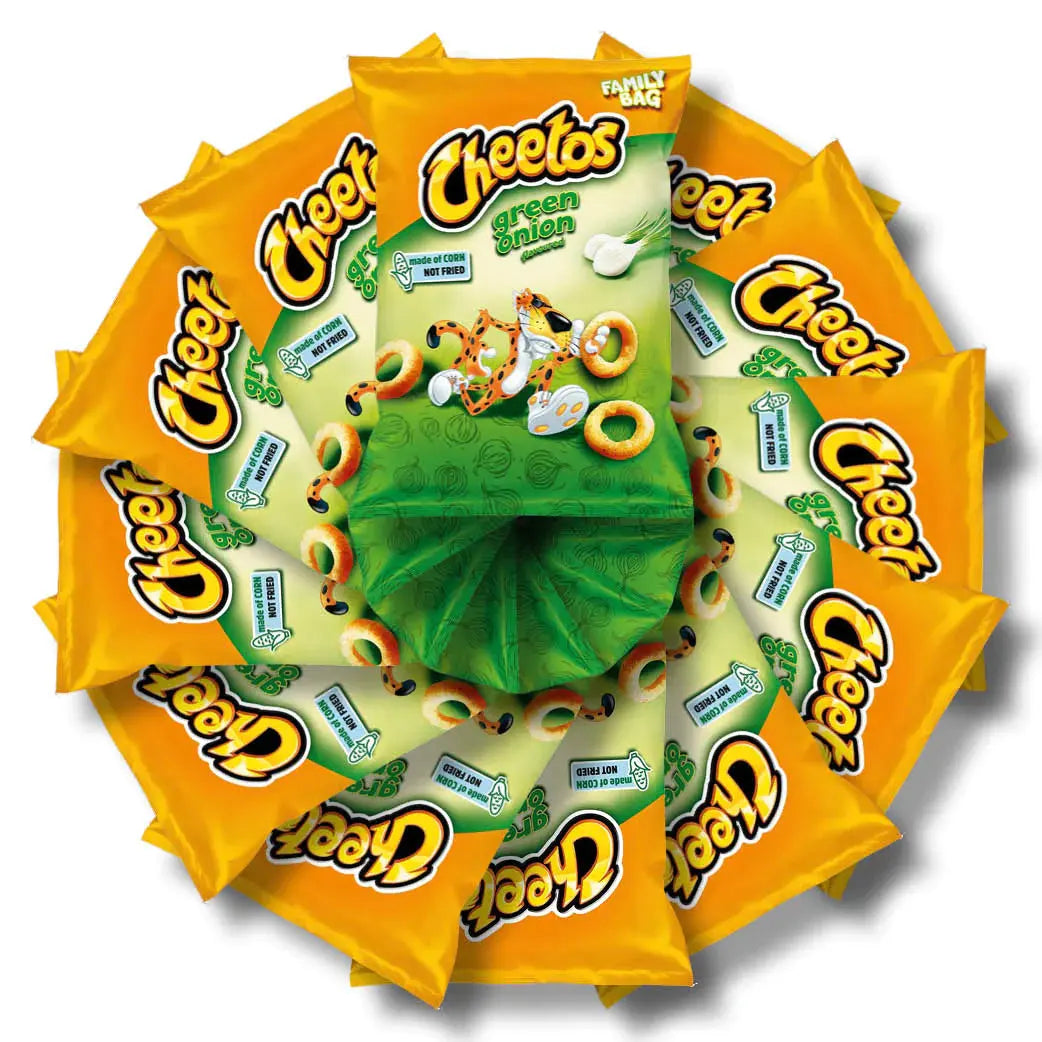 Cheetos Green Onion 130g - Americké sladkosti - OhMyCandyBox Chorvátsko