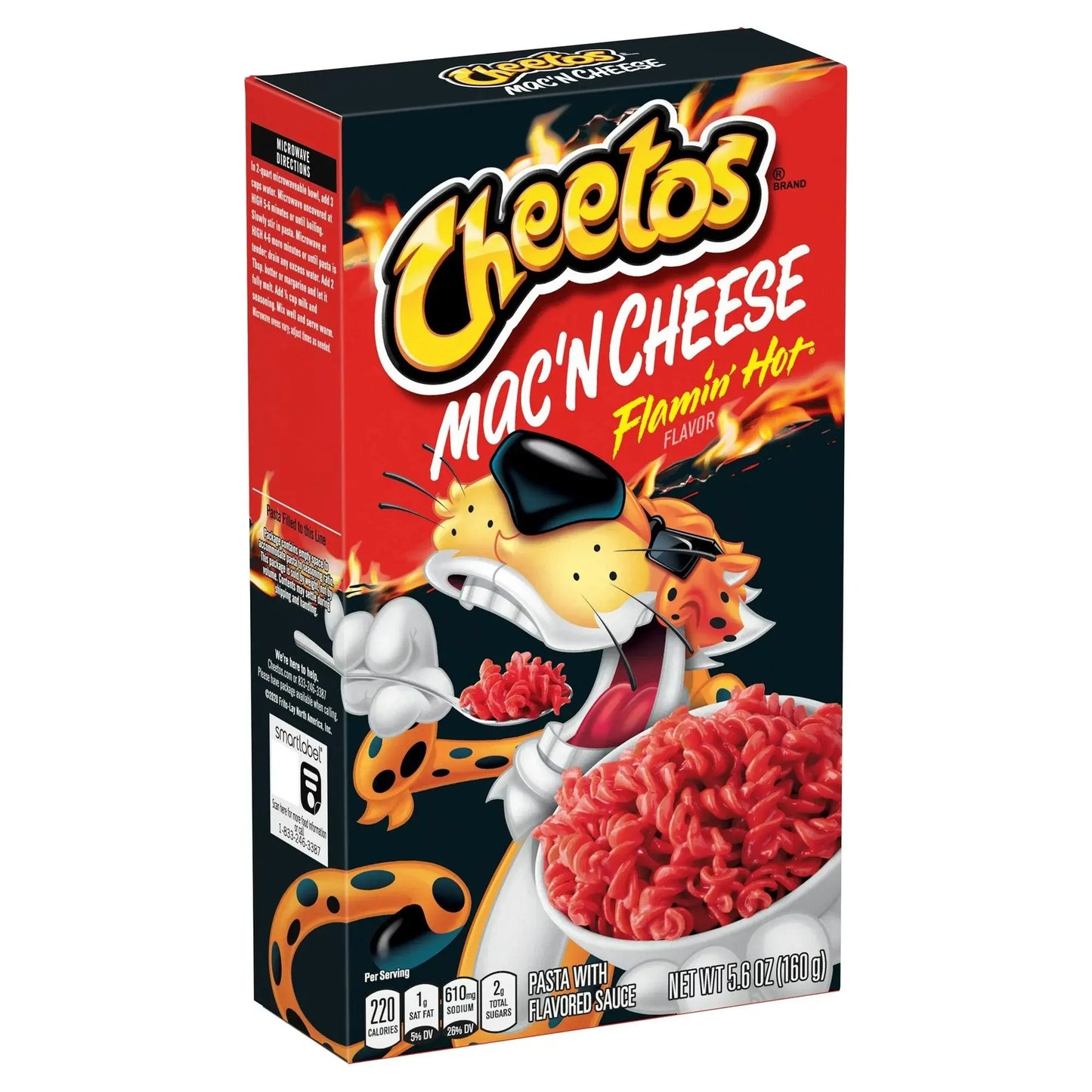 Cheetos Mac’n Cheese Flamin’ Hot 160g - Americké sladkosti - OhMyCandyBox Chorvátsko