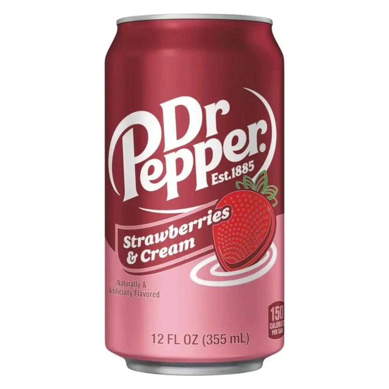 Dr Pepper Jahody & Krém 355ml - OhMyCandyBox