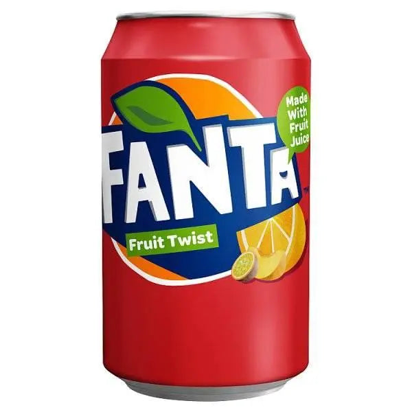 Fanta Fruit Twist 330ml - Americké sladkosti - OhMyCandyBox Chorvátsko
