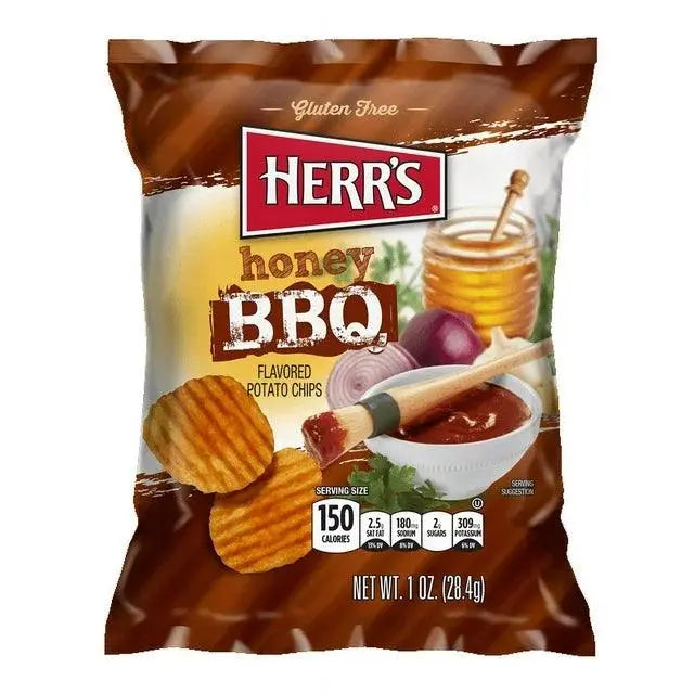 Herr's Medové BBQ 28g - OhMyCandyBox