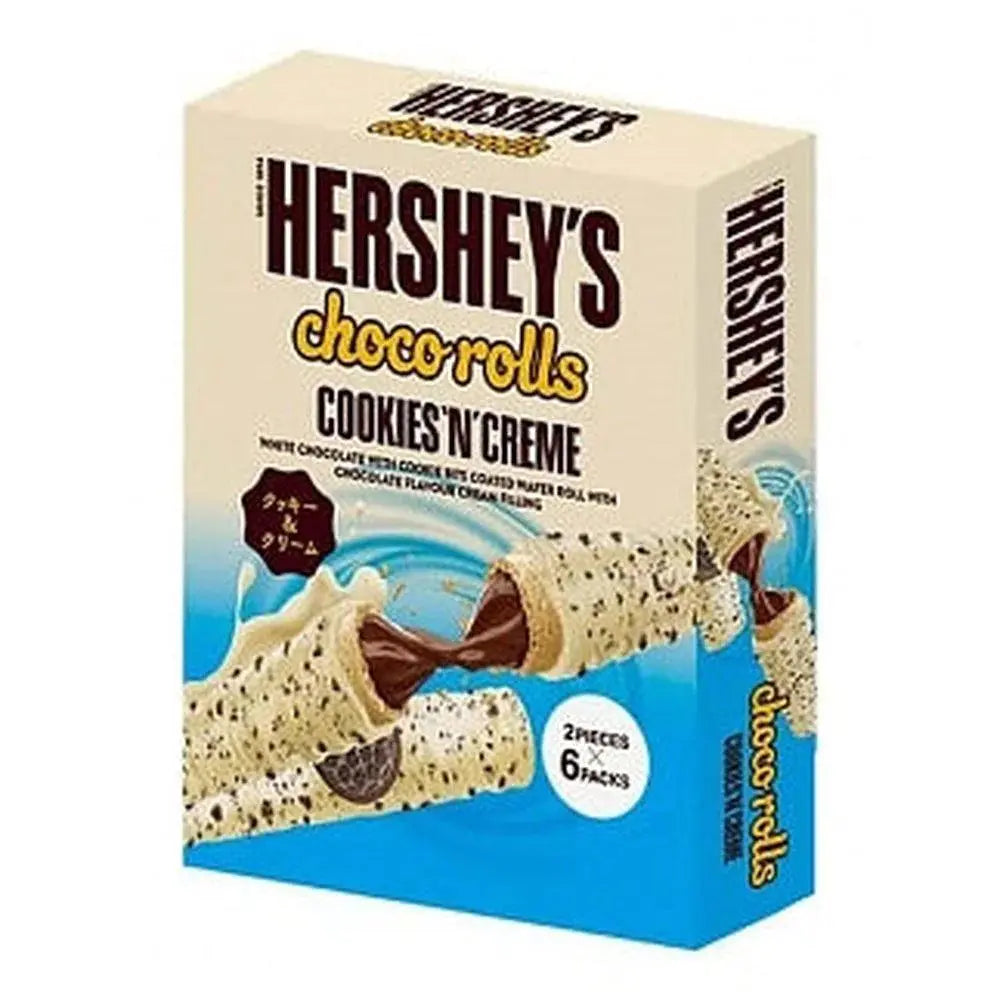 Hershey's Choco-Rolls Cookies 'N' Creme 108g - Americké sladkosti - OhMyCandyBox Chorvátsko