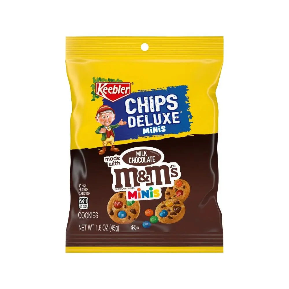 Keebler Sušienky s M&M's Minis Malé Kúsky 45g - OhMyCandyBox