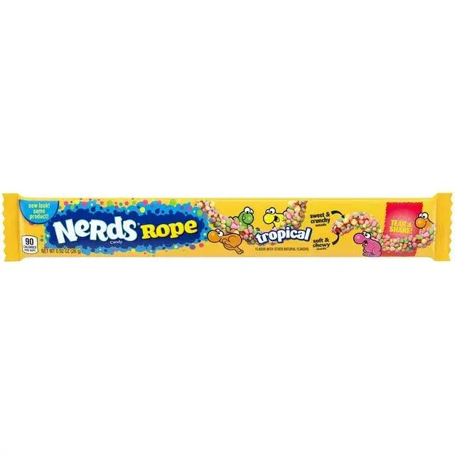 Nerds Rope Tropical 26g - Americké sladkosti - OhMyCandyBox Chorvátsko