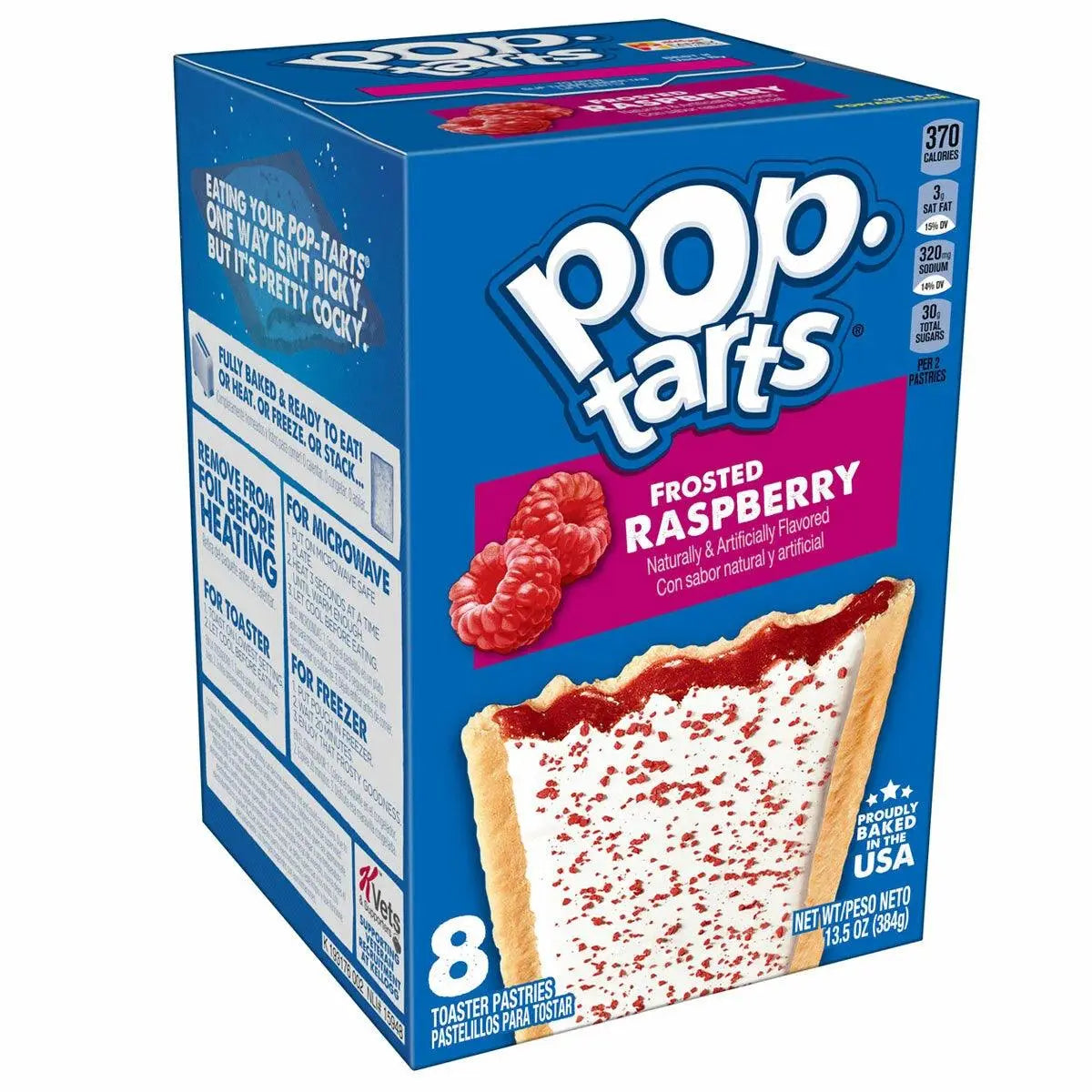 Pop-Tarts Frosted Raspberry 384g - Americké sladkosti - OhMyCandyBox Chorvátsko