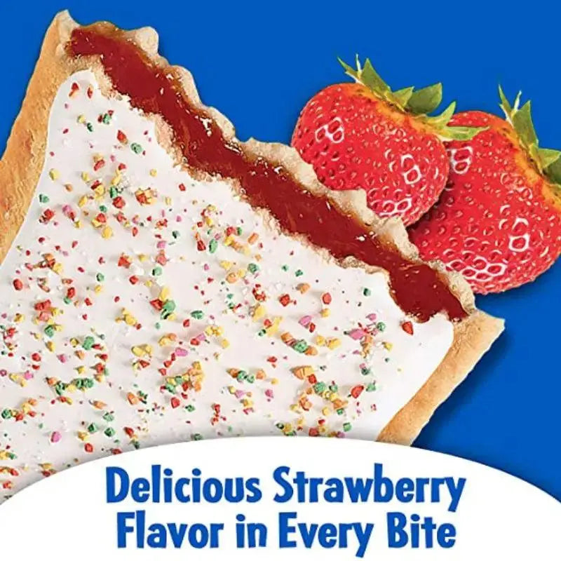 Pop-Tarts Frosted Strawberry 384g - Americké sladkosti - OhMyCandyBox Chorvátsko