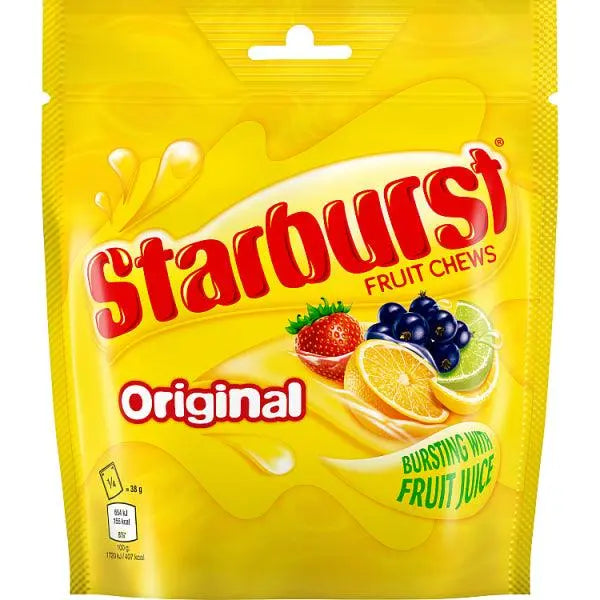 Starburst Originál Vrecko 138g - OhMyCandyBox