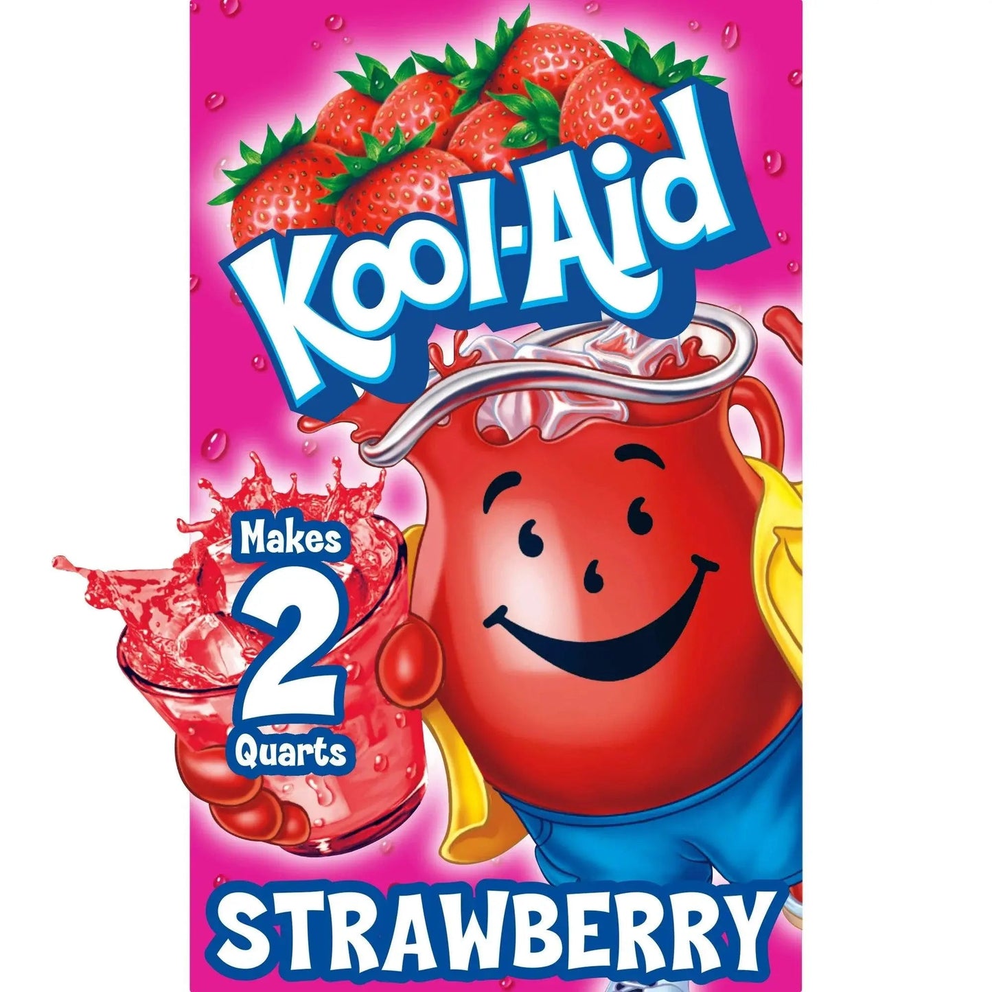 Kool Aid Strawberry 3,9g - Americké sladkosti - OhMyCandyBox Chorvátsko