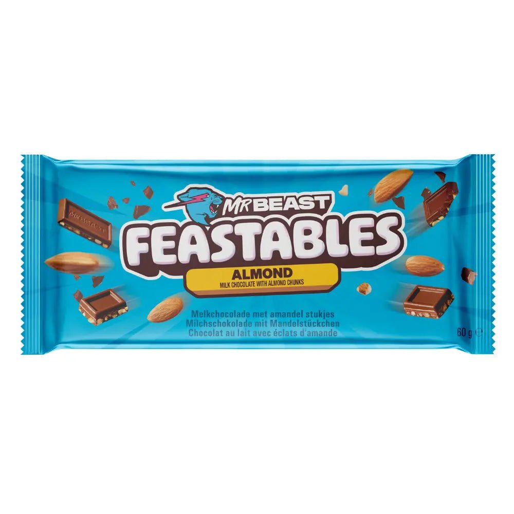 MrBeast Feastables Almond 60g - OhMyCandyBox