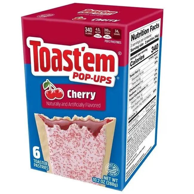 Toast'em Frosted Cherry 288g - OhMyCandyBox