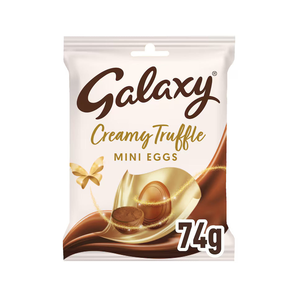 Galaxy Creamy Truffles Mini Eggs 74g