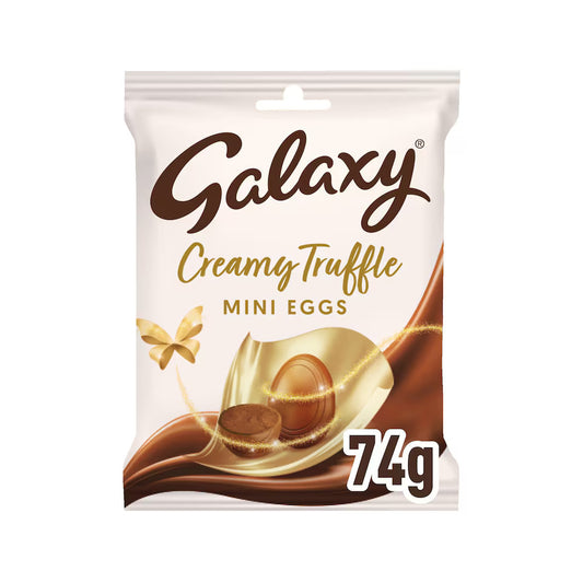 Galaxy Creamy Truffles Mini Eggs 74g