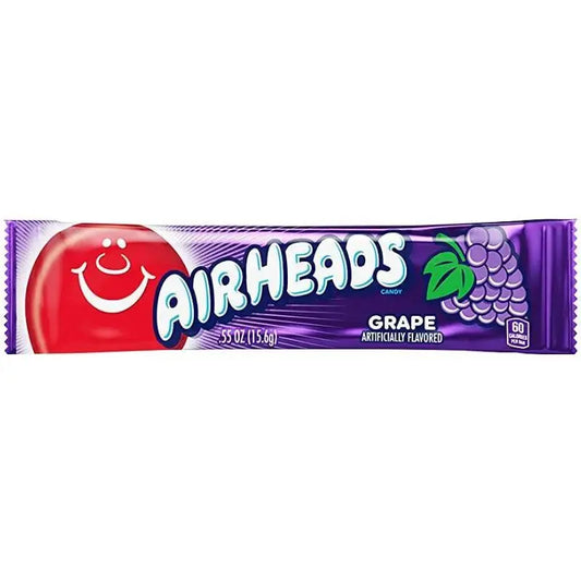 Airheads Grape 15.6g - Americké sladkosti - OhMyCandyBox Chorvátsko