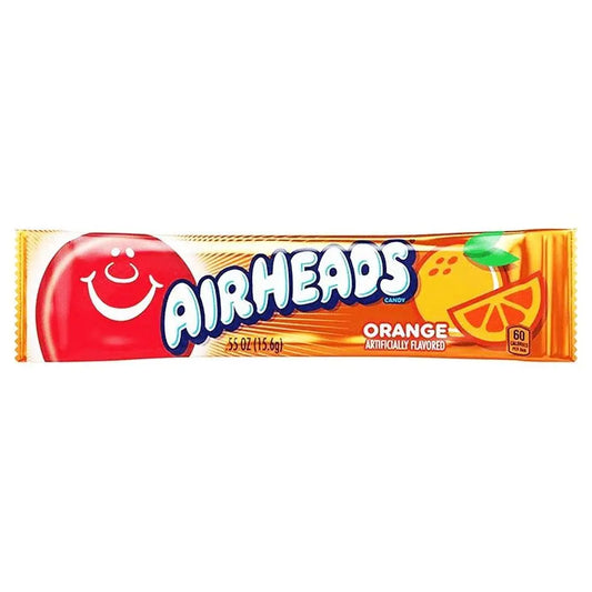 Airheads Orange 15.6g - Americké sladkosti - OhMyCandyBox Chorvátsko