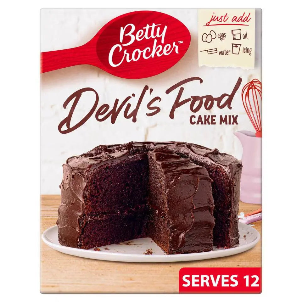 Betty Crocker Zmes na Koláč Devil's Food 425g - OhMyCandyBox