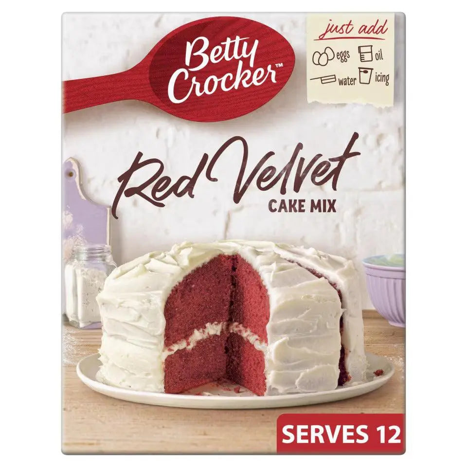 Betty Crocker Zmes na Koláč Red Velvet 425g - OhMyCandyBox