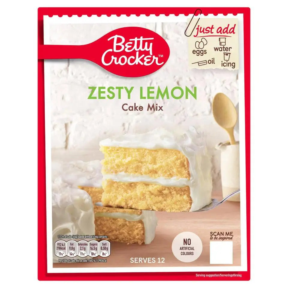 Betty Crocker Zmes na Koláč Citrónová 425g - OhMyCandyBox