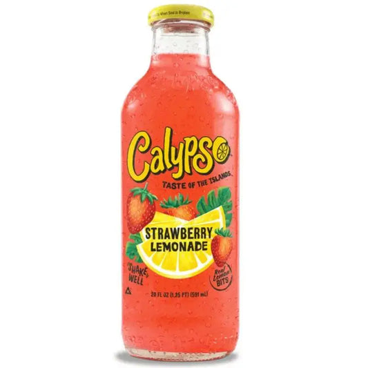 Calypso Strawberry Lemonade 473ml - Americké sladkosti - OhMyCandyBox Chorvátsko
