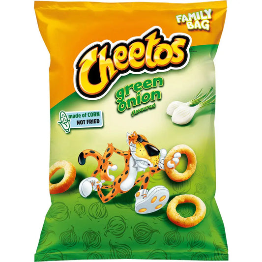 Cheetos Green Onion 130g - Americké sladkosti - OhMyCandyBox Chorvátsko