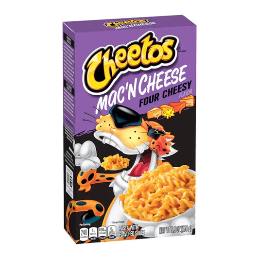 Cheetos Mac’n Cheese Four Cheesy 170g - Americké sladkosti - OhMyCandyBox Chorvátsko