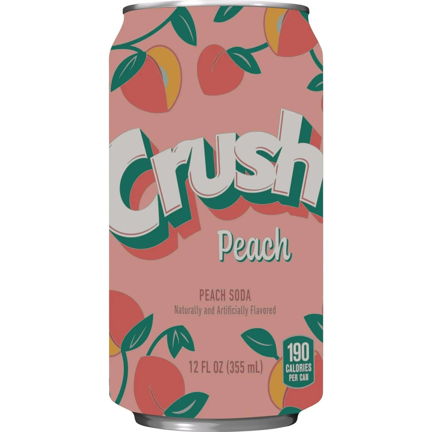 Crush Soda Peach 355ml - OhMyCandyBox