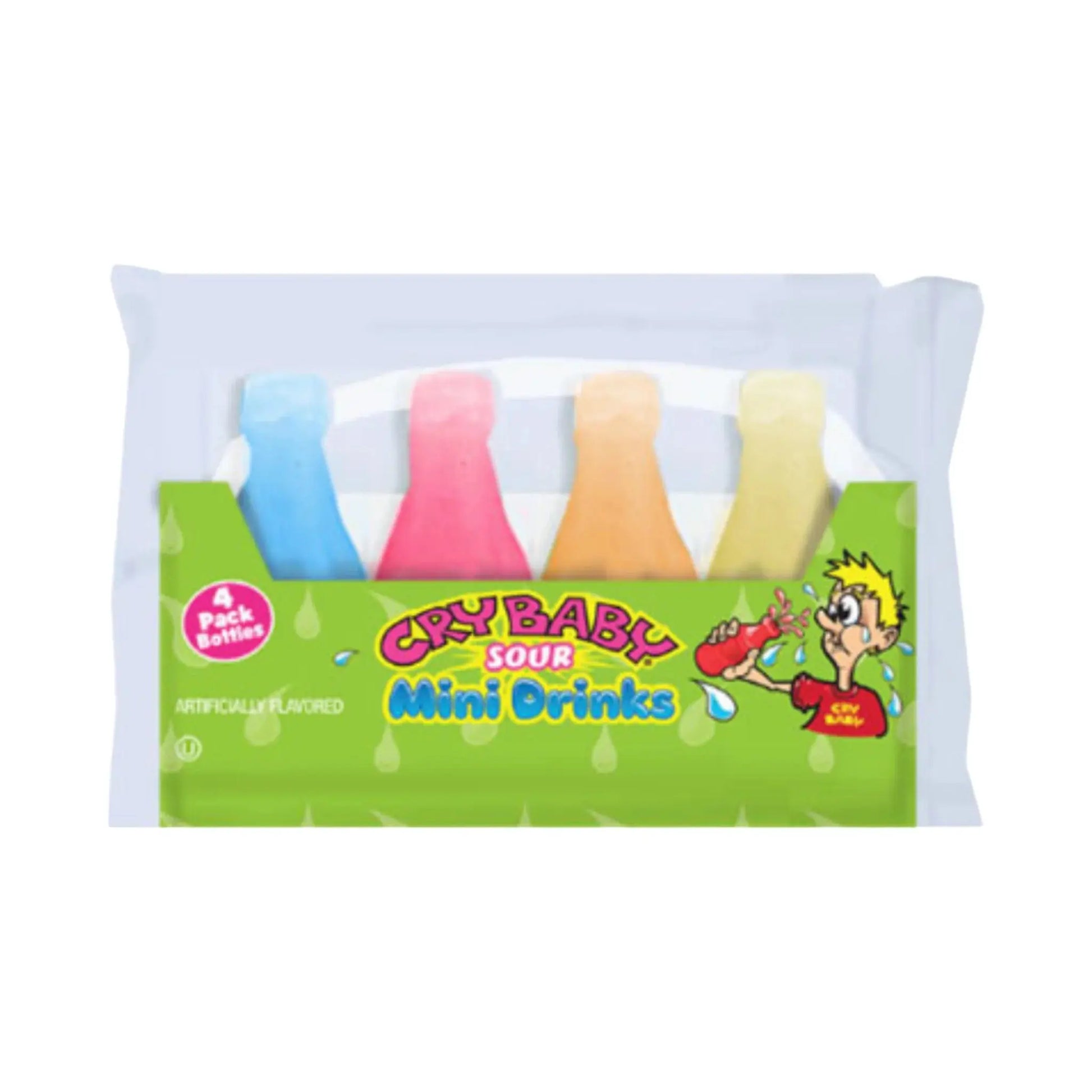 Cry Baby Wax Sour Mini Drinks 39g OhMyCandyBox