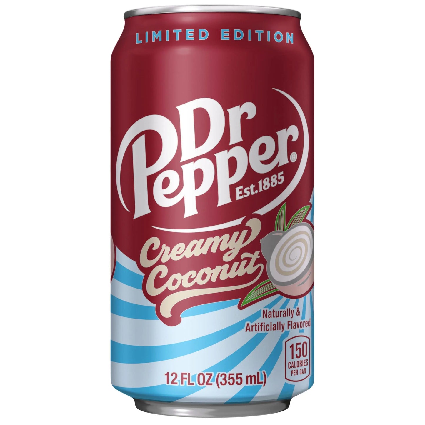 Dr Pepper Creamy Coconut 355ml - Limitovaná edícia - OhMyCandyBox
