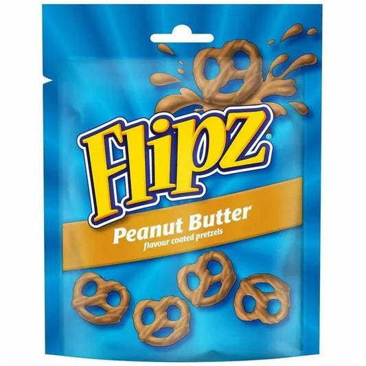 Flipz Preclíky s arašidovým maslom 90g - OhMyCandyBox