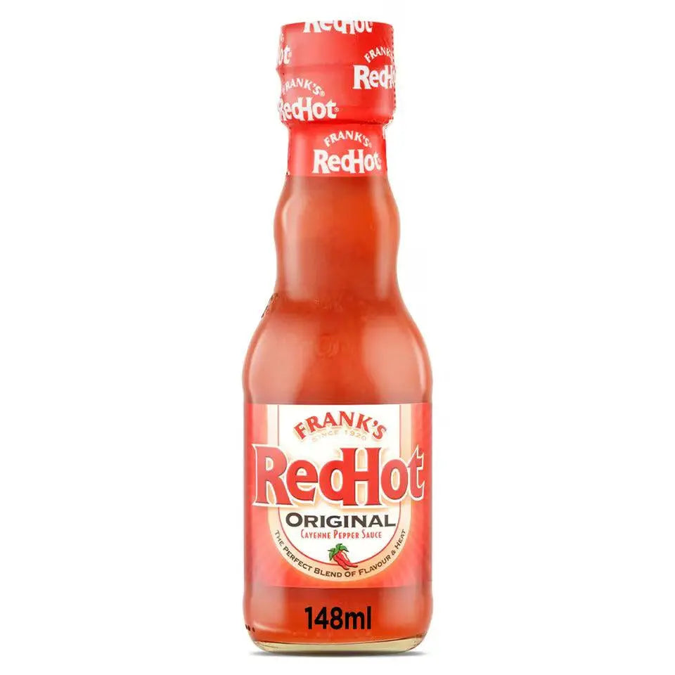 Frank's RedHot Omáčka Originál Kajenské Korenie 148ml - OhMyCandyBox
