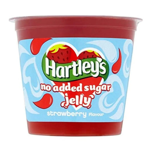 Hartley's Jelly No Added Sugar Strawberry 115g OhMyCandyBox