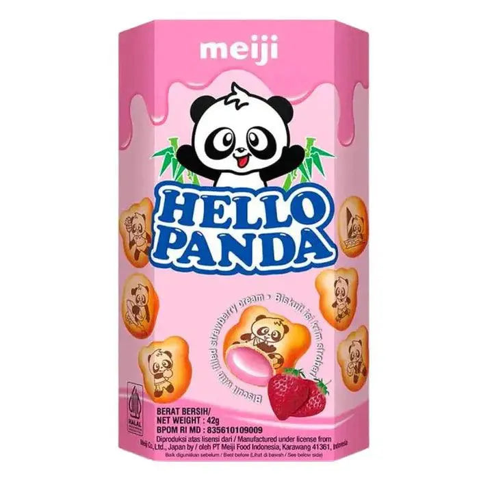 Hello Panda Strawberry 50g - Americké sladkosti - OhMyCandyBox Chorvátsko