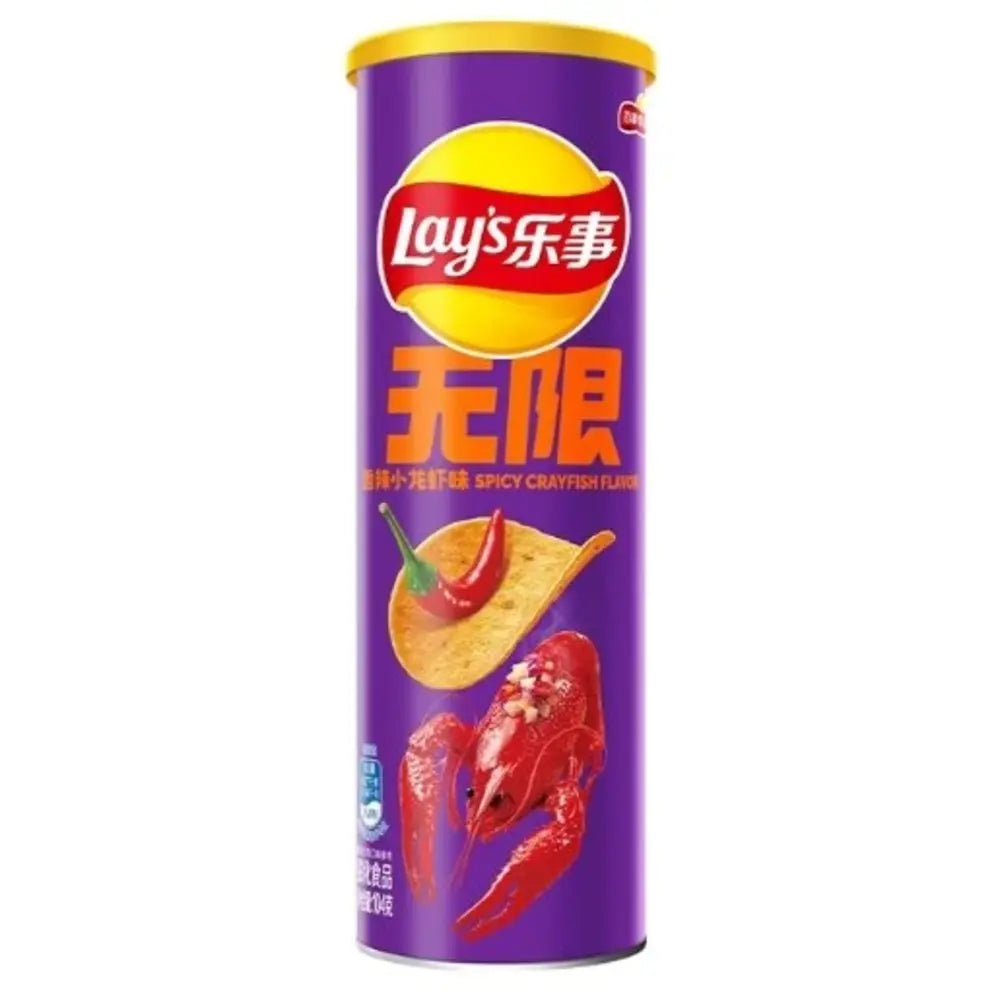 Lay‘s Stax Spicy Crayfish 90g OhMyCandyBox