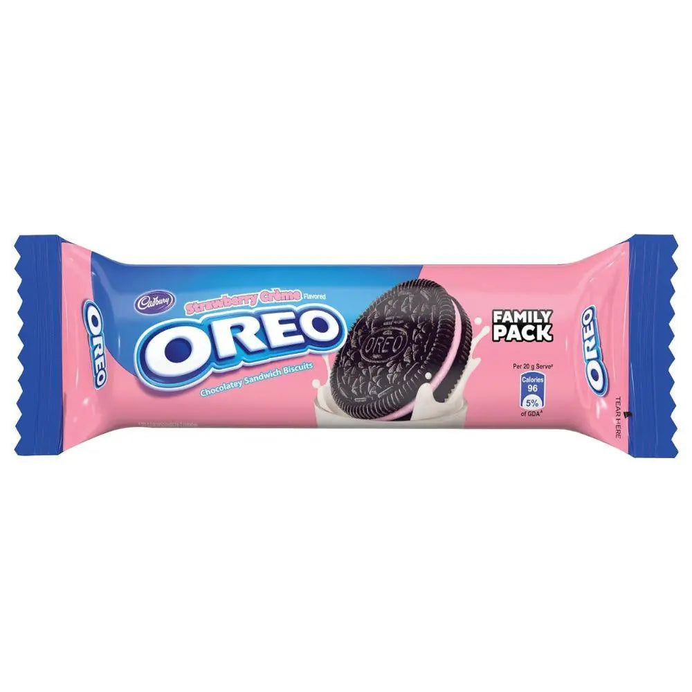 Oreo Strawberry Creme 120g - Americké sladkosti - OhMyCandyBox Chorvátsko