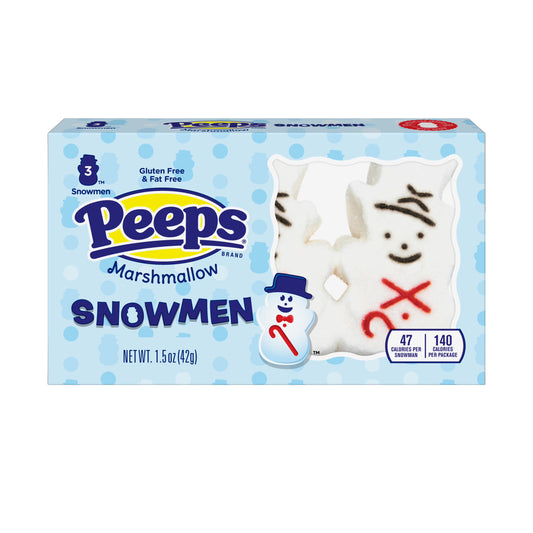 Peeps Marshmallow Snowmen 3 Pack 42g
