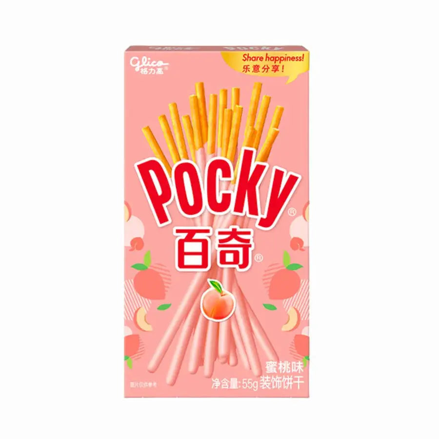 Pocky Peach 55g OhMyCandyBox