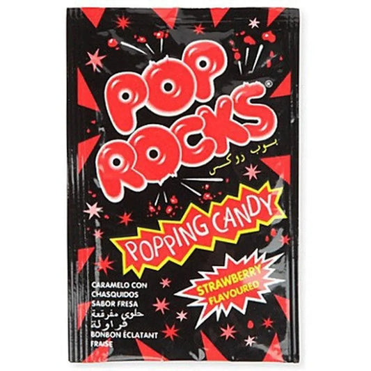 Pop Rocks Strawberry 9g - Americké sladkosti - OhMyCandyBox Chorvátsko