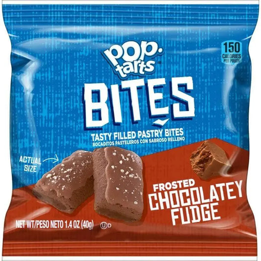 Pop-Tarts Bites Frosted Chocolatey Fudge 40g - Americké sladkosti - OhMyCandyBox Chorvátsko
