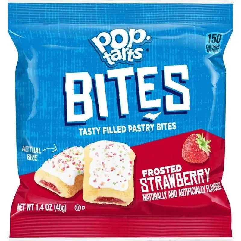Pop-Tarts Bites Frosted Strawberry 40g - Americké sladkosti - OhMyCandyBox Chorvátsko