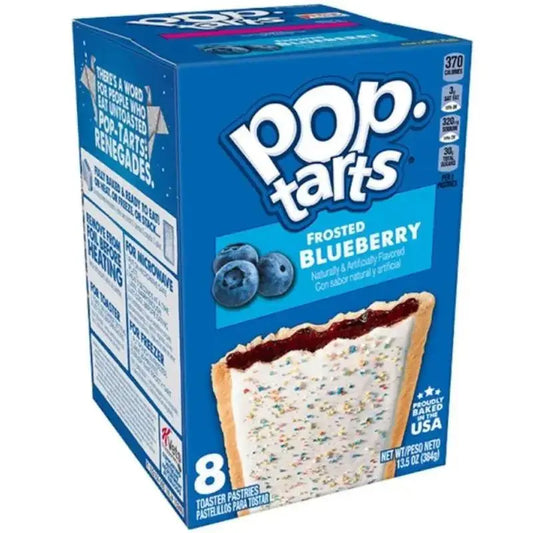 Pop-Tarts Frosted Blueberry 384g - Americké sladkosti - OhMyCandyBox Chorvátsko