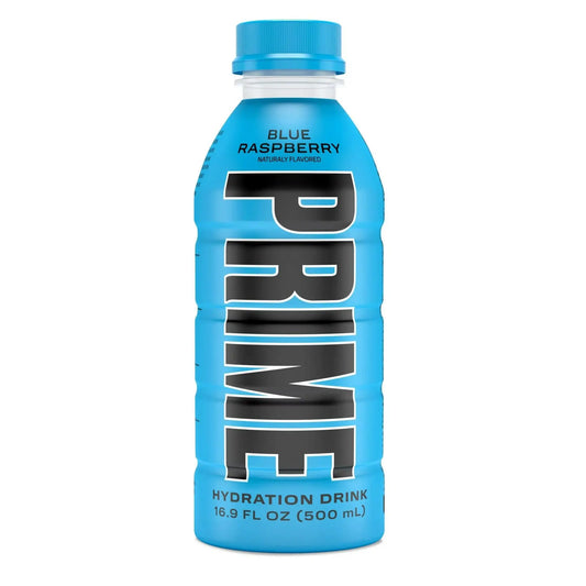 Prime Blue Raspberry 500ml - Americké sladkosti - OhMyCandyBox Chorvátsko