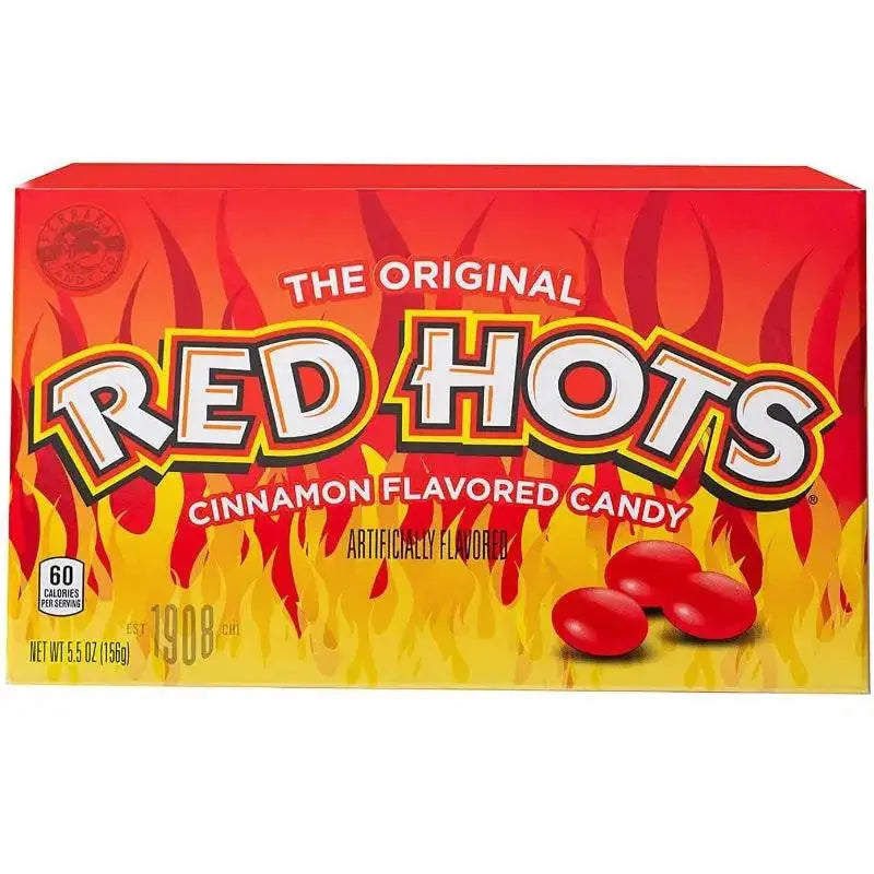 Red Hots Cinnamon 26g - Americké sladkosti - OhMyCandyBox Chorvátsko