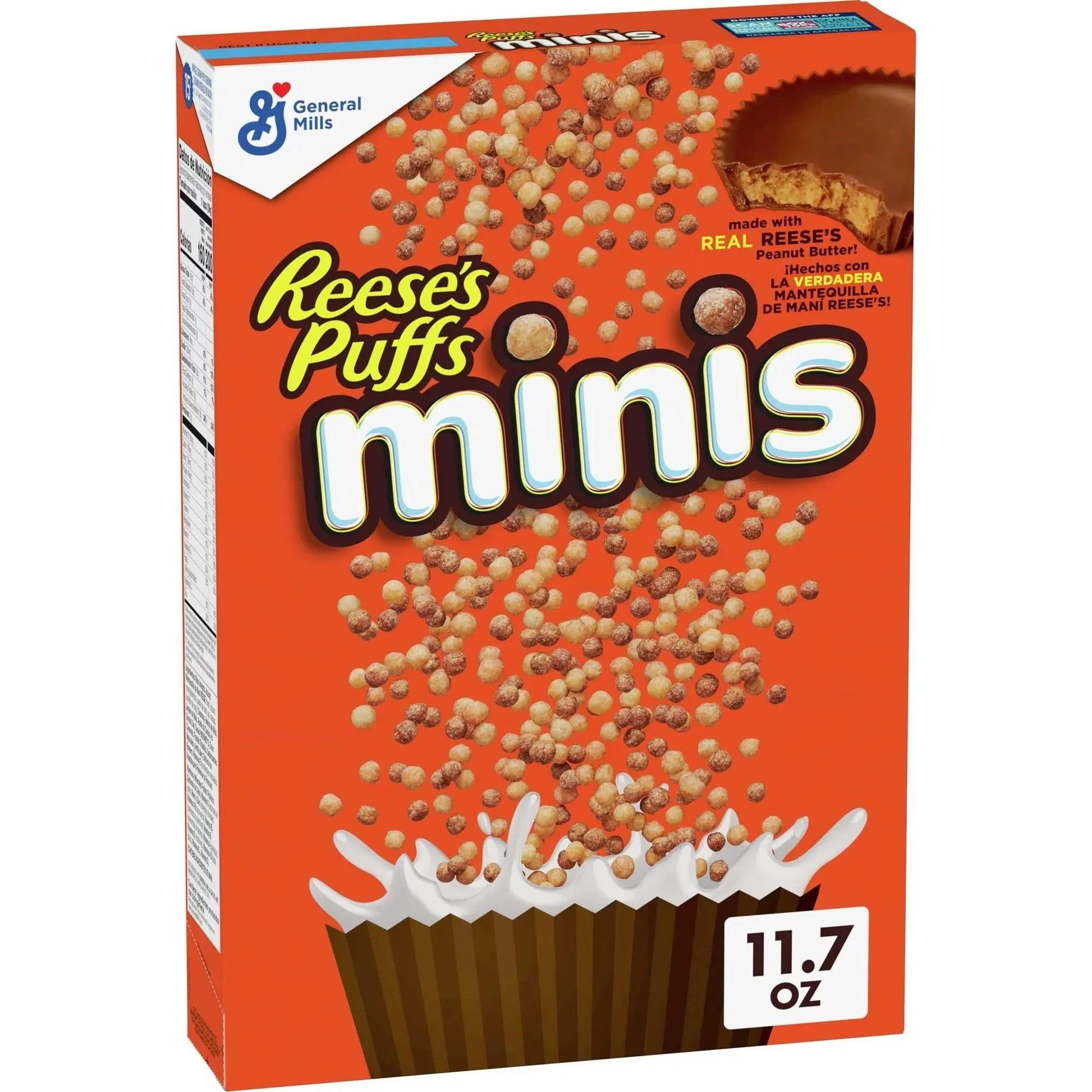 Reese's Puffs Mini's 331g - Americké sladkosti - OhMyCandyBox Chorvátsko