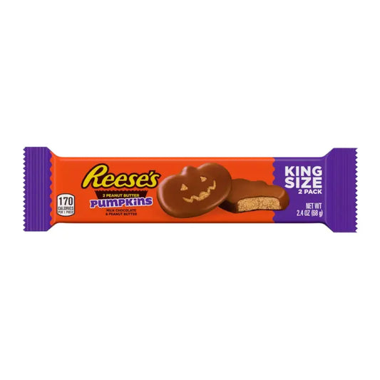 Reeses Peanut Butter Pumpkin King Size 68g OhMyCandyBox