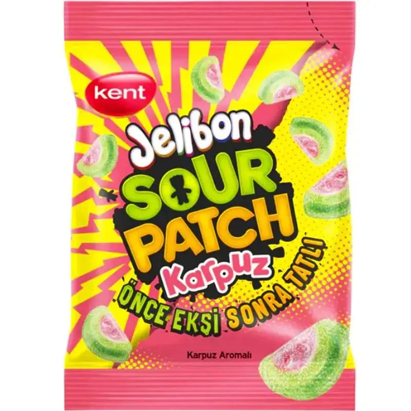 Sour Patch Kids Jelibon Watermelon 160g - Americké sladkosti - OhMyCandyBox Chorvátsko