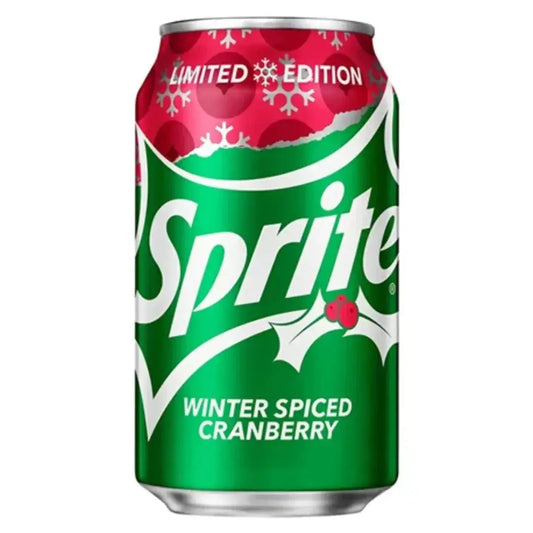 Sprite Winter Spiced Cranberry 355ml OhMyCandyBox