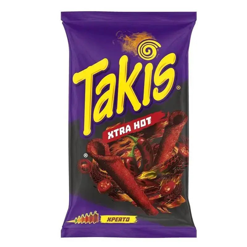 Takis Xtra Hot 90g - Americké sladkosti - OhMyCandyBox Chorvátsko