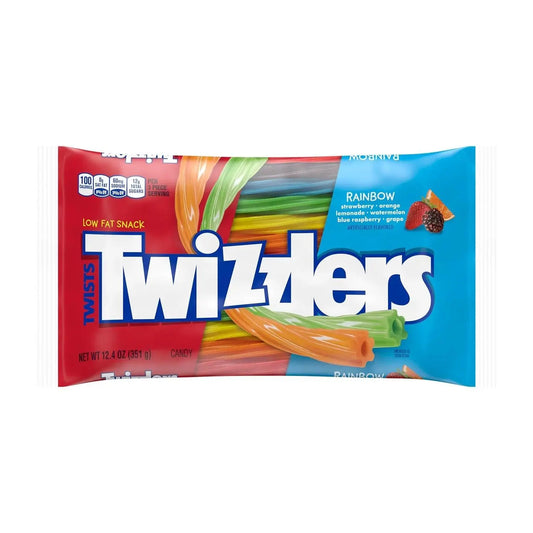 Twizzlers Rainbow Twists 351g - Americké sladkosti - OhMyCandyBox Chorvátsko