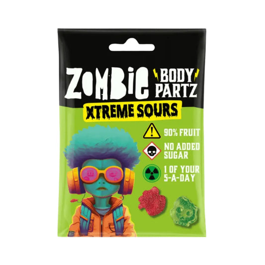 Zombie Body Partz Xtreme Sours 35g OhMyCandyBox
